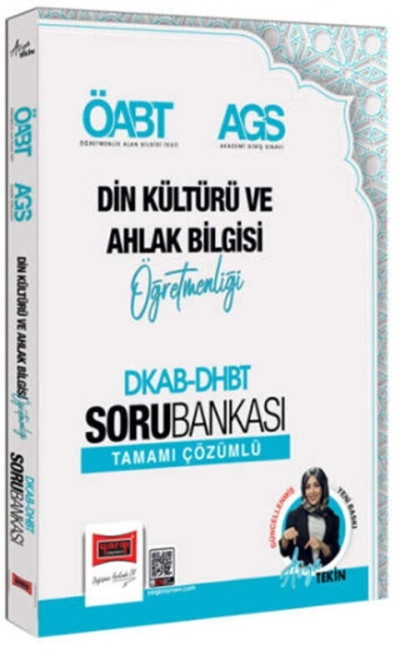 ÖABT MEB-AGS DHBT Din Kültürü ve Ahlak Bilgisi Öğretmenliği Soru Bankası Çözümlü Yargı Yayınları YKS Fotokopi