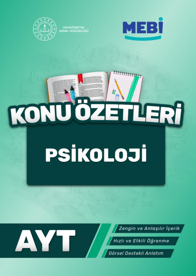 AYT Psikoloji Konu Özetleri YKS Fotokopi