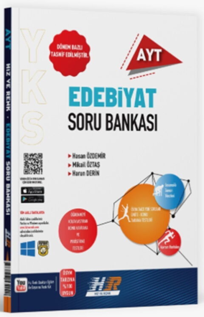 AYT Edebiyat Soru Bankası Hız ve Renk Yayınları YKS Fotokopi
