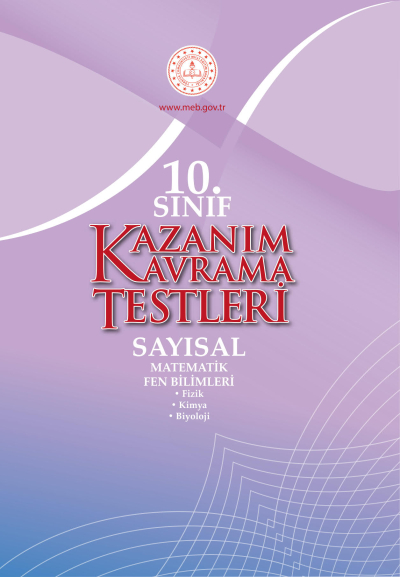 10. Sınıf Kazanım Kavrama Testleri (Sayısal) YKS Fotokopi