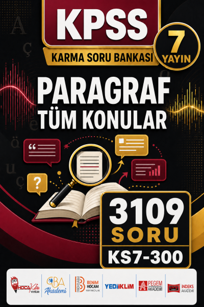 Paragraf Tüm Konular 7 Yayın 3109 Soru YKS Fotokopi