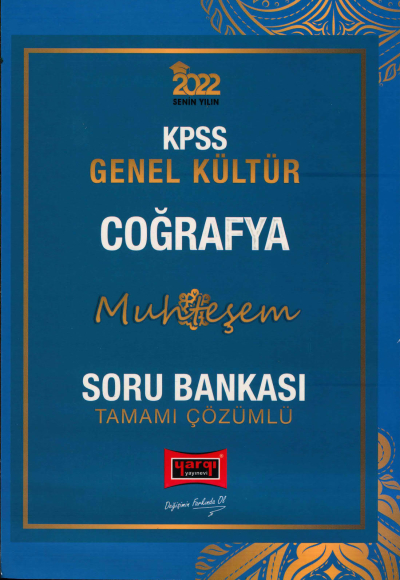 COĞRAFYA MUHTEŞEM TAMAMI ÇÖZÜMLÜ SORU BANKASI YKS Fotokopi