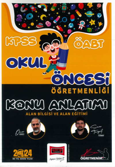 ÖABT OKUL ÖNCESİ ÖĞRETMENLİĞİ KONU ANLATIMI YKS Fotokopi