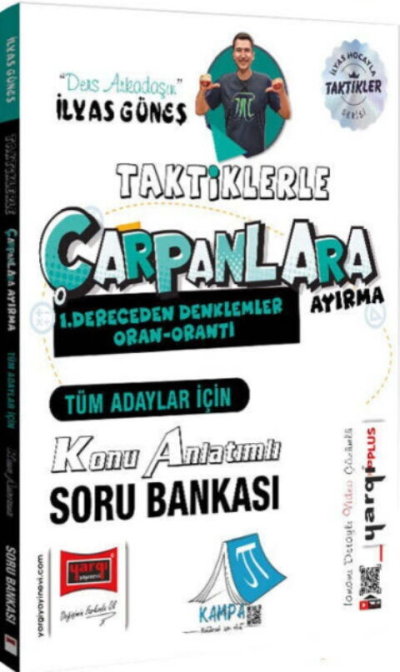 Tüm Adaylar İçin Taktiklerle Çarpanlara Ayırma Konu Anlatımlı Soru Bankası Yargı Yayınları YKS Fotokopi