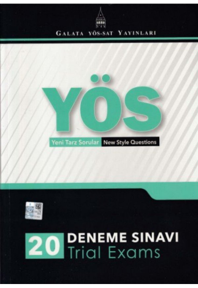 YÖS Yeni Tarz Sorular New Style Questions 20 Deneme Sınavı Trial Exams
