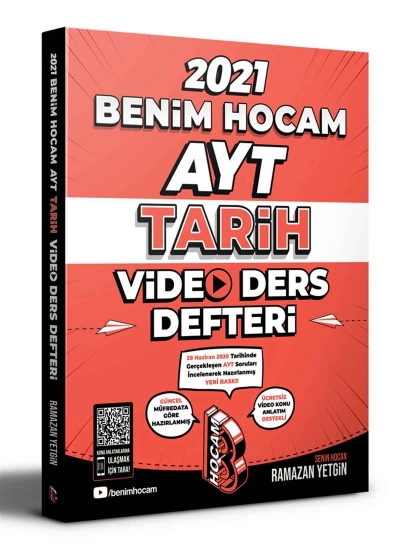 AYT TARİH VİDEO DERS DEFTERİ YKS Fotokopi