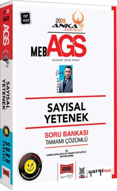 2025 MEB-AGS Sayısal Yetenek Soru Bankası Çözümlü Anka Serisi Yargı Yayınları YKS Fotokopi