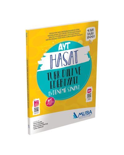 AYT Türk Dili ve Edebiyatı Hasat 15 Deneme Sınavı Muba Yayınları YKS Fotokopi