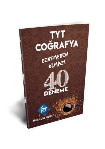 TYT Coğrafya Denemeden Olmaz 40 Deneme KR Akademi YKS Fotokopi