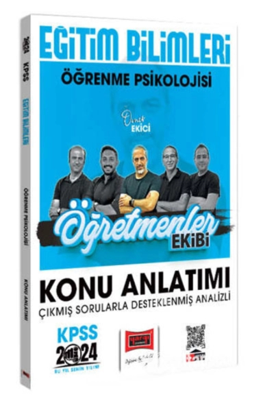 2024 KPSS Eğitim Bilimleri Öğretmenler Ekibi Öğrenme Psikolojisi Konu Anlatımı YKS Fotokopi