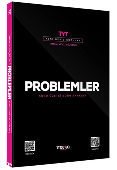 TYT Problemler Konu Özetli Yeni Nesil Soru Bankası Tamamı Video Çözümlü 2024