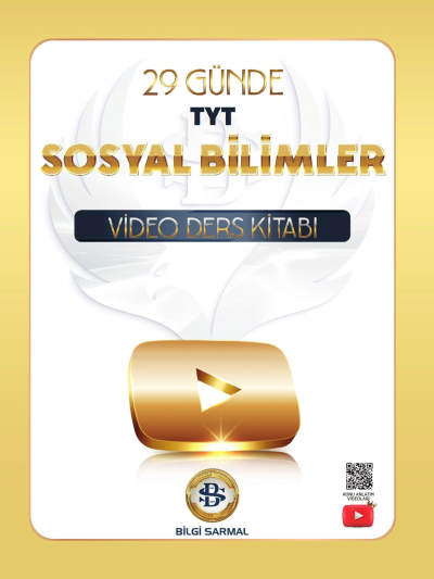TYT Sosyal Bilimler 29 Günde Video Ders Kitabı Bilgi Sarmal YKS Fotokopi