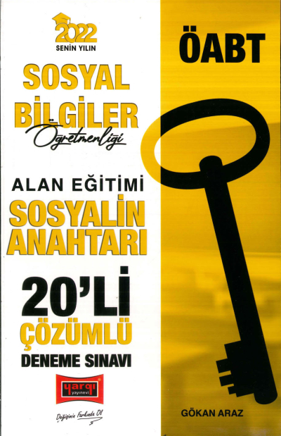 ALAN EĞİTİMİ SOSYALİN ANAHTARI 20'Li ÇÖZÜMLÜ DENEME YKS Fotokopi