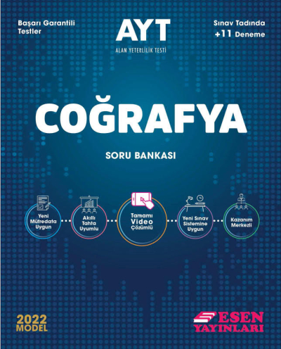 AYT Coğrafya Soru Bankası YKS Fotokopi