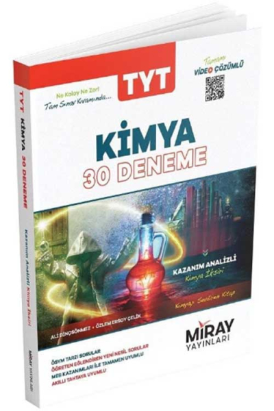TYT Kimya 30 Deneme Miray Yayınları YKS Fotokopi