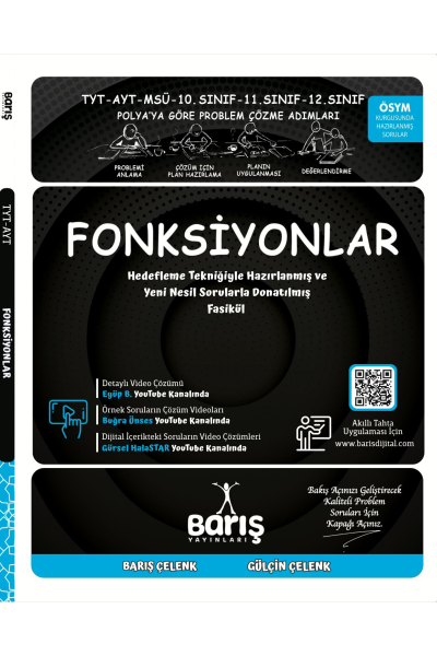 Matematik Fasikülleri Fonksiyonlar Barış Yayınları YKS Fotokopi