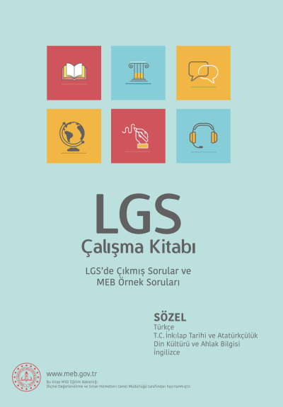 LGS Çalışma Kitabı Sözel YKS Fotokopi