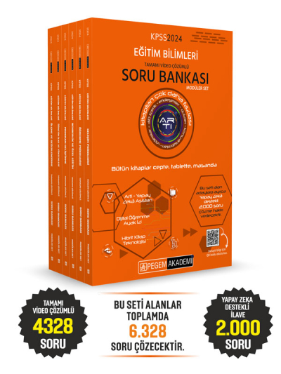 Öğrenme Psikolojisi Tamamı Video Çözümlü Soru Bankası Modüler Set