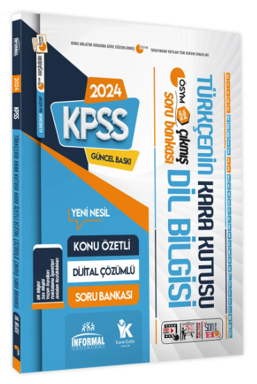 TÜRKÇENİN KARA KUTUSU DİL BİLGİSİ ÇIKMIŞ SORU BANKASI YKS Fotokopi