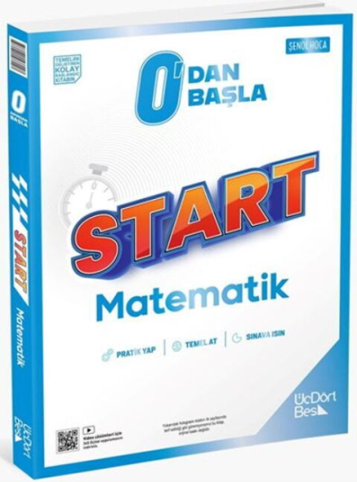 0' dan (Sıfırdan) Başla Start Matematik Şenol Hoca Üç Dört Beş Yayınları YKS Fotokopi