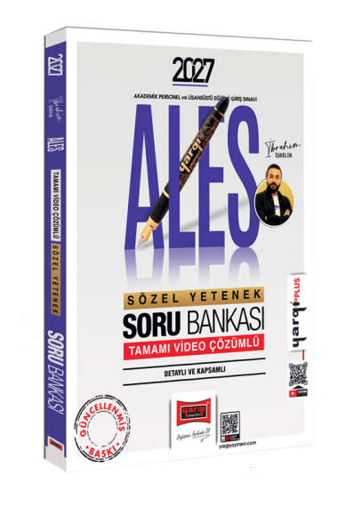 2027 ALES Sözel Yetenek Tamamı Video Çözümlü Soru Bankası Yargı Yayınları YKS Fotokopi