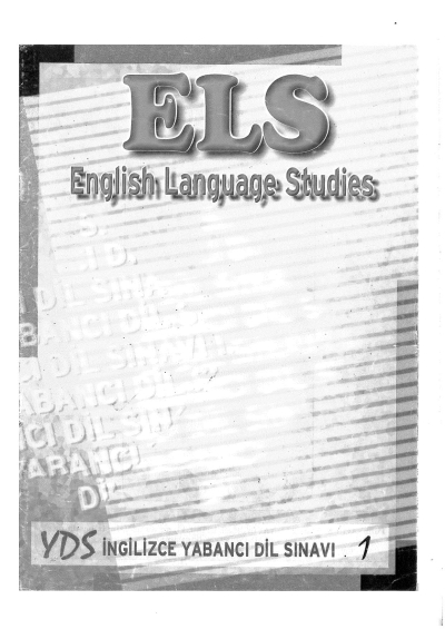ENGLISH LANGUAGE STUDIES (ELS 35 ADET DERGİ) SET ŞEKLİNDE YKS Fotokopi