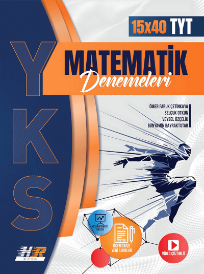 TYT Matematik 15x40 Denemeleri Hız ve Renk Yayınları YKS Fotokopi