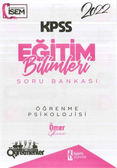 ÖĞRENME PSİKOLOJİSİ SORU BANKASI YKS Fotokopi