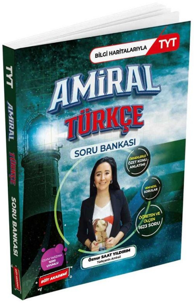 TYT Amiral Bilgi Haritalarıyla Türkçe Soru Bankası Mehmet Eğit YKS Fotokopi