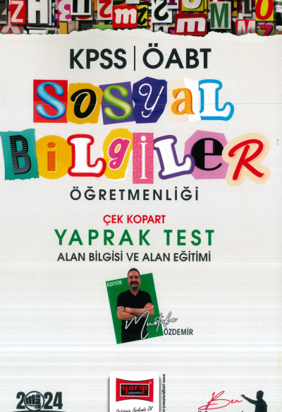 ÖABT SOSYAL BİLGİLER ÖĞRETMENLİĞİ ÇEK KOPAR YAPRAK TEST ALAN BİLGİSİ ALAN EĞİTİMİ YKS Fotokopi