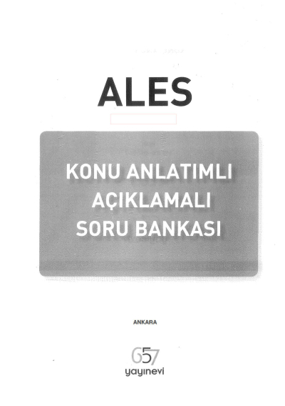 KONU ANLATIMLI AÇIKLAMALI SORU BANKASI 2021 YKS Fotokopi