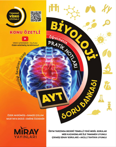 AYT Biyoloji Soru Bankası Miray Yayınları YKS Fotokopi