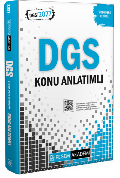 2027 DGS Konu Anlatımlı Pegem Akademi YKS Fotokopi