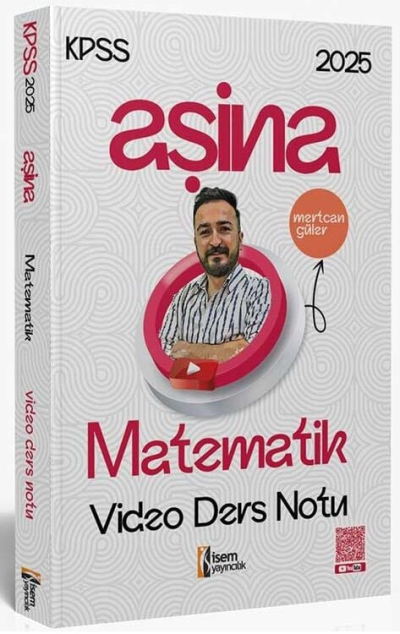 2025 KPSS Matematik Aşina Video Ders Notu İsem Yayınları YKS Fotokopi