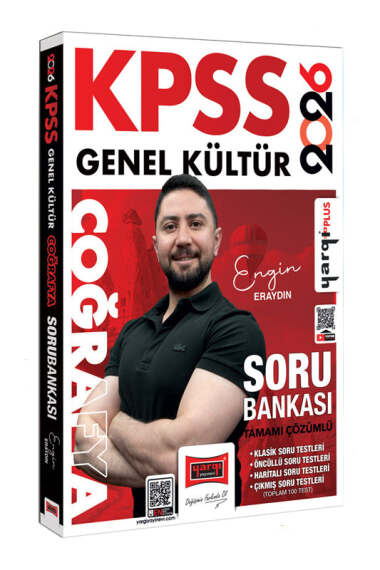 2026 KPSS Coğrafya Soru Bankası Çözümlü Engin Eraydın Yargı Yayınları YKS Fotokopi