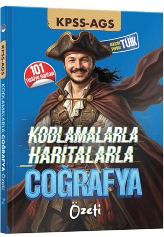 KPSS-AGS Kodlamalarla Haritalarla Coğrafya Özeti Cep Kitabı Zeduva Yayınları YKS Fotokopi