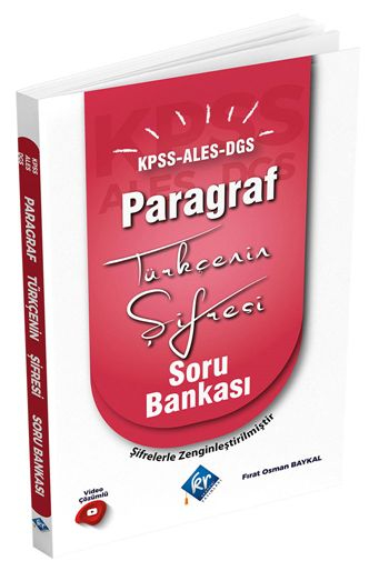 2022 KPSS Türkçenin Şifresi Paragraf Soru Bankası YKS Fotokopi
