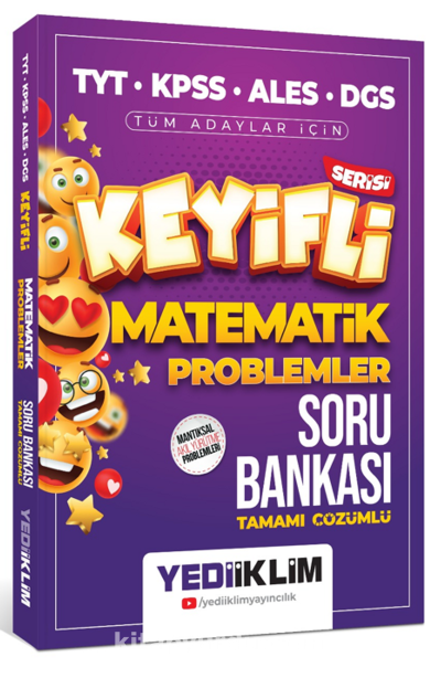 Keyifli Matematik Problemler Tamamı Çözümlü Soru Bankası YKS Fotokopi