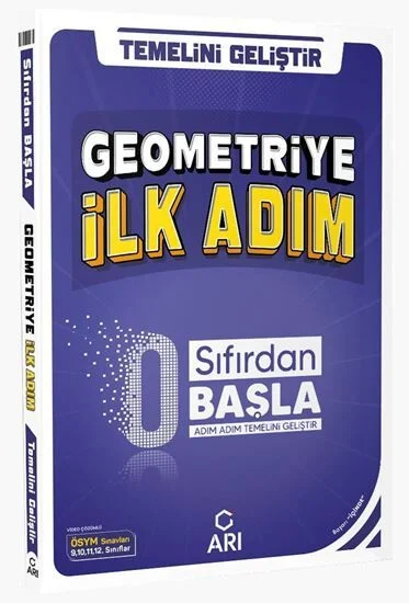 Şenol Hoca Geometriye İlk Adım Arı Yayıncılık YKS Fotokopi