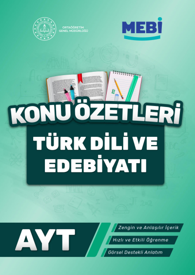 AYT Türk Dili ve Edebiyatı Konu Özeteri YKS Fotokopi