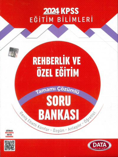 REHBERLİK VE ÖZEL EĞİTİM TAMAMI ÇÖZÜMLÜ SORU BANKASI YKS Fotokopi