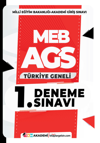 2025 MEB AGS TÜRKİYE GENELİ DENEME SINAVLARI TKM AKADEMİ 1-2-3-4-5-6-7 DENEMELER TAMAMI (ÇÖZÜMLÜ) YKS Fotokopi