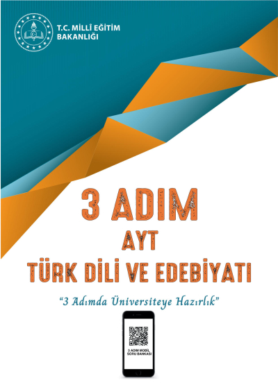 3 Adım AYT Türk Dili ve Edebiyatı Soru Bankası YKS Fotokopi