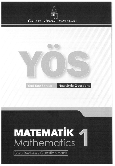 YÖS Matematik 1 Soru Bankası YKS Fotokopi