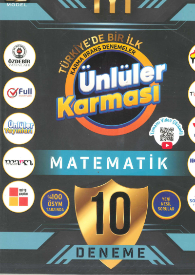 TYT Matematik 10 Deneme YKS Fotokopi