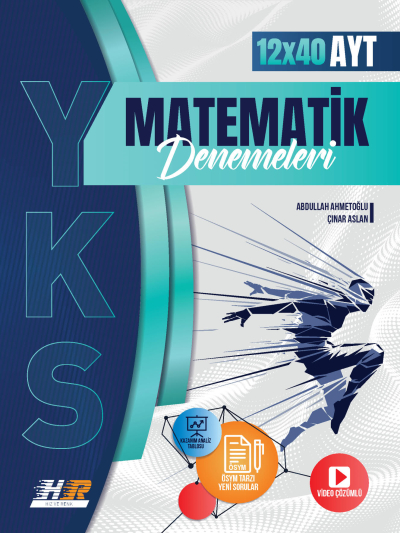 AYT Matematik 12 x 40 Denemeleri Hız ve Renk Yayınları YKS Fotokopi