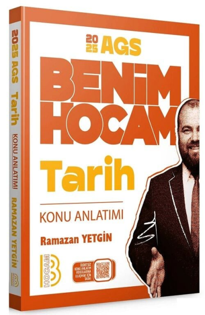 2025 MEB-AGS Tarih Konu Anlatımı Ramazan Yetgin Benim Hocam Yayınları YKS Fotokopi