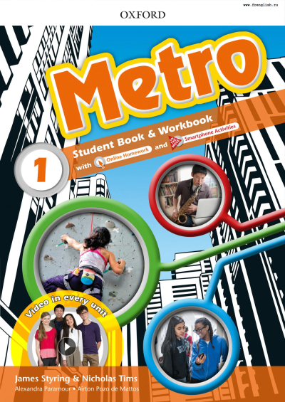 Metro 1 Student Book WoorkBook YKS Fotokopi