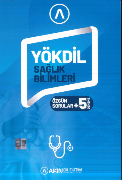 YÖKDİL Sağlık Bilimleri Özgün Sorular 5 Deneme Akın Dil YKS Fotokopi