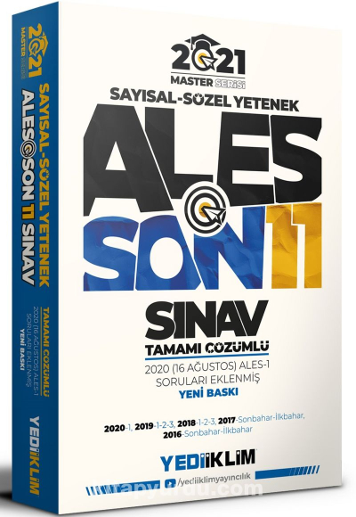 ALES SON 11 SINAV TAMAMI ÇÖZÜMLÜ